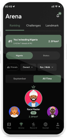 Tam Arena leaderboard for Nigeria